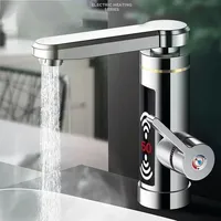 110V 220V 3000W Digital Display Tankless Electric Hot Water Heating Faucet Tap Water Heater Electroplating Process