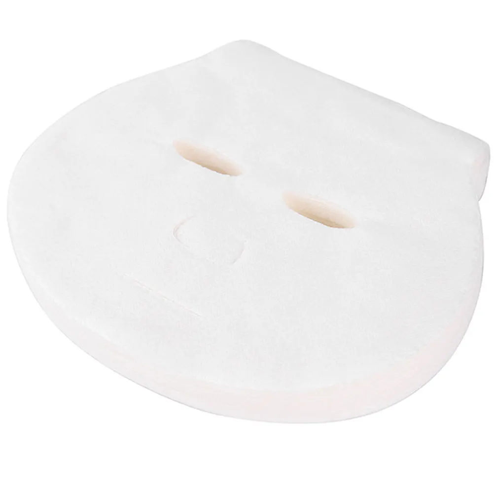 100 Piezas de Mascarillas Faciales para Niños, Hipoalergénicas, Desechables, de Tela No Tejida, para el Cuidado Facial Diario, Hidratantes y Suavizantes para la Piel