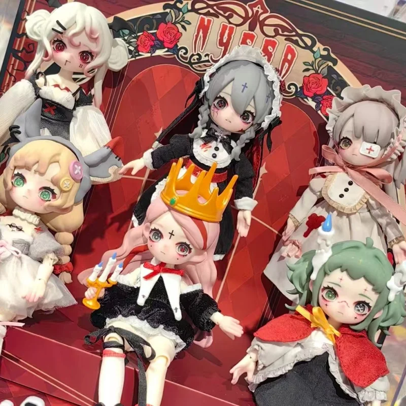 

Nyssa Bizarre Nightmare Series Kawaii Аниме Фигурка 1/12 Bjd Игрушка Модная подвижная фигурка Игрушка для девочек Изысканные подарки