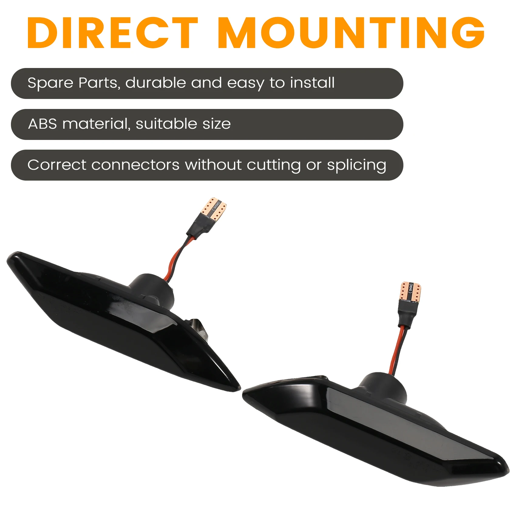 For Dacia Sandero Stepway MK3 Jogger Logan Renault Taliant LED Turn Signal Light Indicators Side Marker Lamps