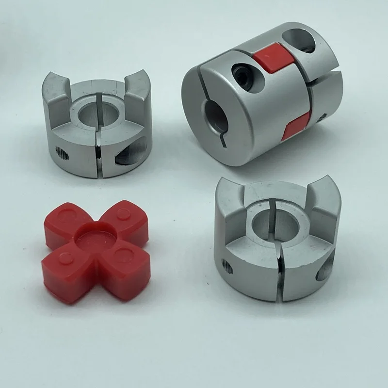 D25L30 Jaw Shaft Coupler Spider Flexible Motor Aluminium CNC Servo Motor Flexible Coupling Encoder Connector 5-14mm