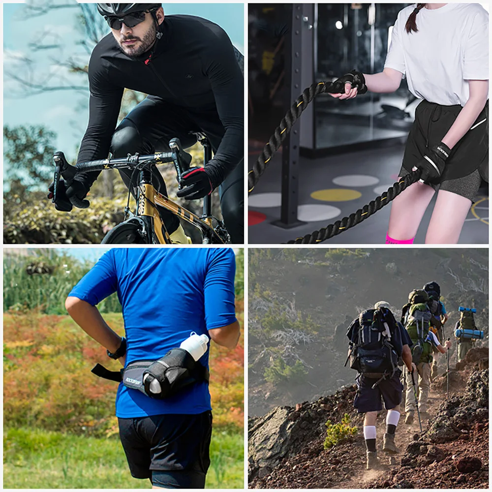 

ROCKBROS Cycling Water Bottle+Water Bottle Holder 2Piece Set 600/750ml Sports Water Bottle+Integrated Molded Water Bottle Holder