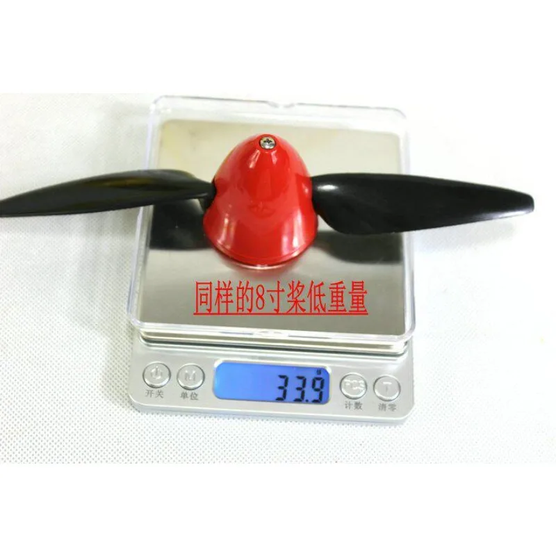 The folding paddle glider has an efficient 8-inch paddle, which is 20% more efficient than the aluminum alloy folding paddle.