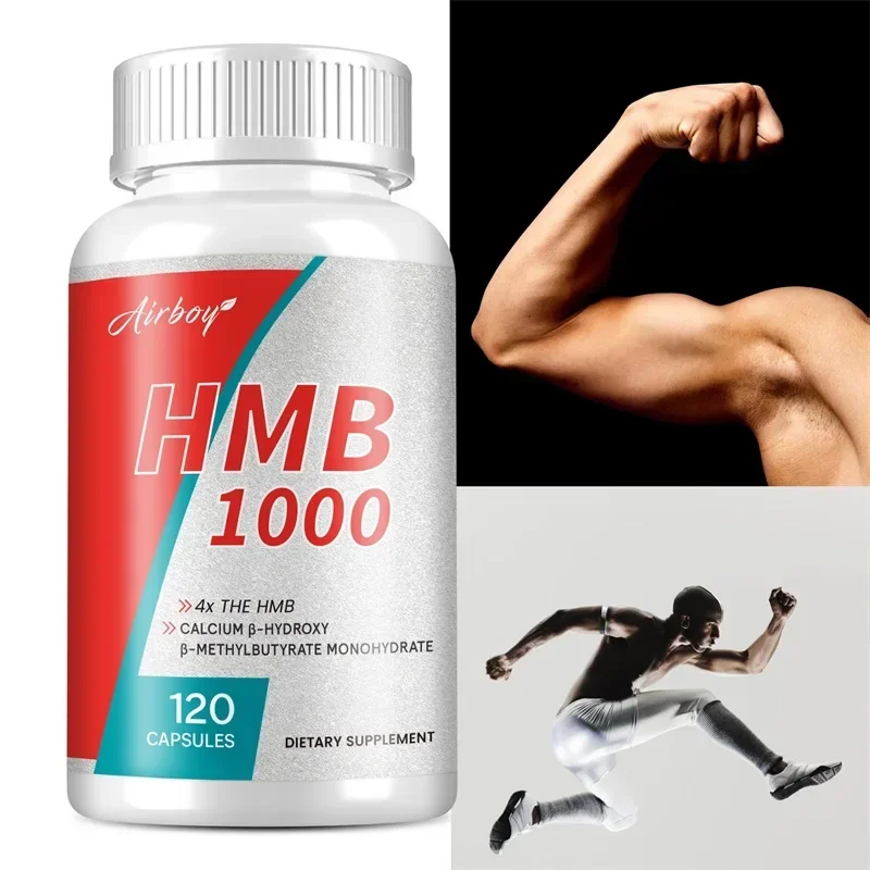 

HMB Male Energy Booster - Fitness, Muscle Building, Promote Muscle Growth, Inhibit Protein Decomposition