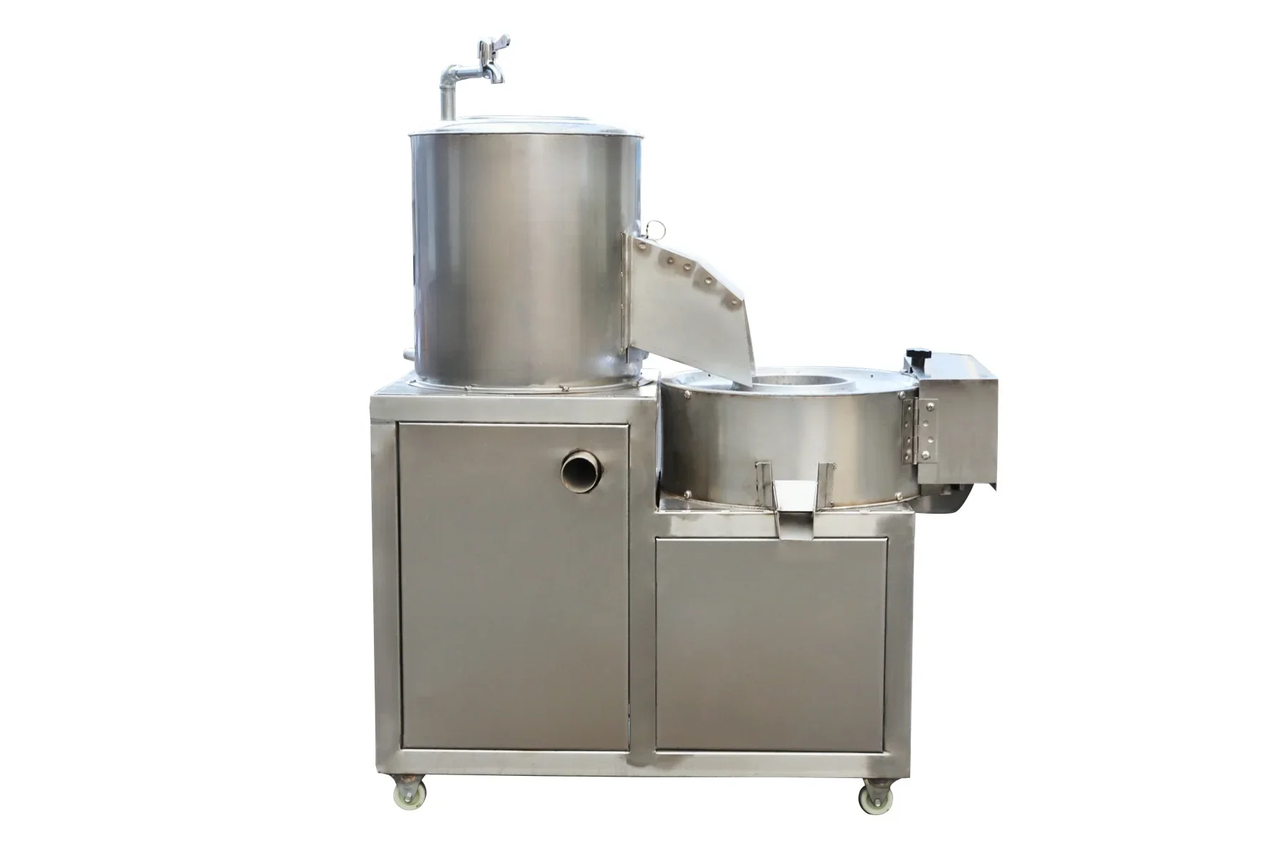 

Potato Chips Cutting Machine Electric French Fry Cutter Peeler Machine