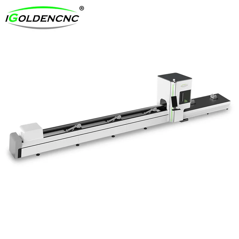 Machine de Découpe de Tuyaux en Carbone et Métal, Laser à Fibre Raycus, Nouveau Design CNC