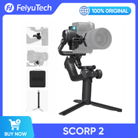 FeiyuTech SCORP 2 Kit Camera Gimbal Stabiliser Touchscreen Built-in AI Tracker for Mirrorless DSLR Camera scorp Upgraded