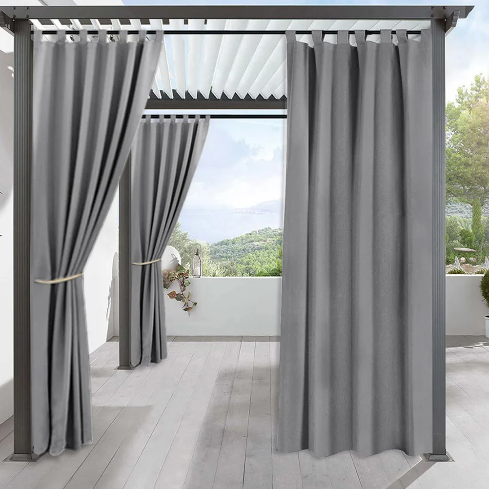 

Polyester Sheer Curtain Light Filtering Window Treatment For Bedroom Living Room Farmhouse Decor Curtains For Patio Door