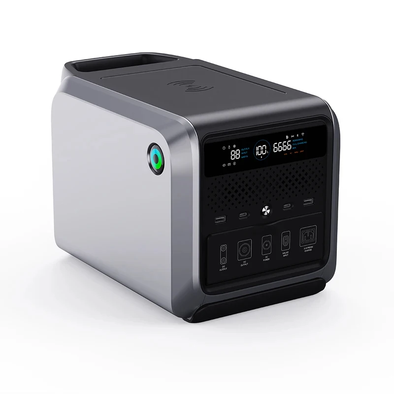 Portable Outdoor Backup Power Supply – AC Outlets & USB Ports, Provides Emergency Power Camping & Home Devices