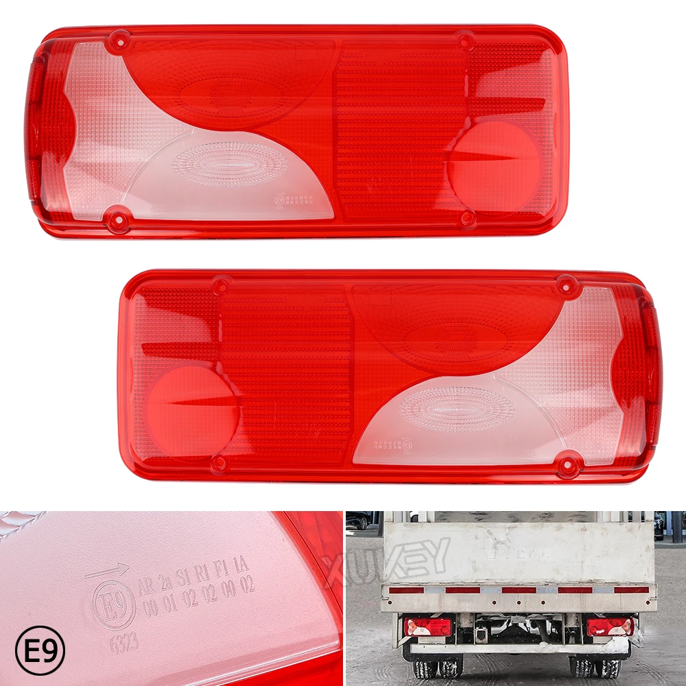 Lâmpada de luz de freio traseira esquerda e direita, par de canto para Mercedes Sprinter, VW Crafter 2006-ON, Scania E9, 1784670, 1784669, par