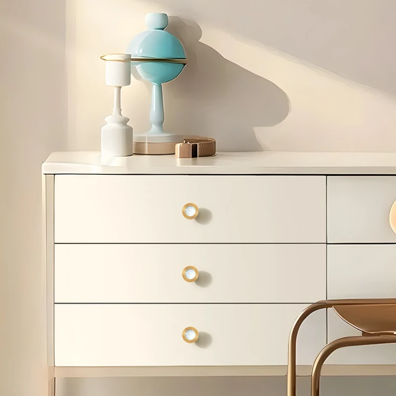 النحاس + كريستال زجاج درج مقبض الشمال نمط قسط خزانة خزانة مقبض الباب مقبض باب الخزانة مقابض الأثاث الفرنسي