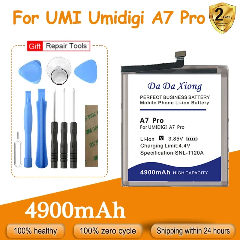 

DaDaXiong Brand New 4900mAh UMI Replace Battery High Quality For UMIDIGI A7 Pro Mobile Phone Give Away Tools