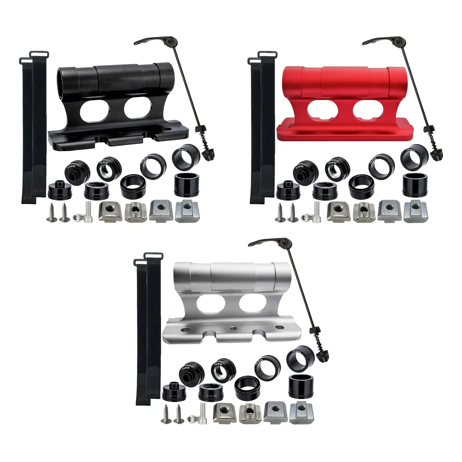 

Bike Fork Mount Block Bikes Support Rack Multifunction Holder with Screws