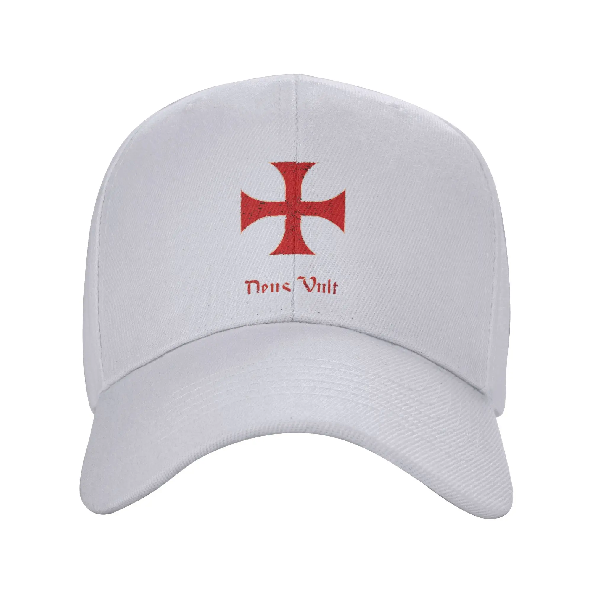 Fashion Templar Deus Vult Curved Brim Baseball Cap Collegiate Style Hats
