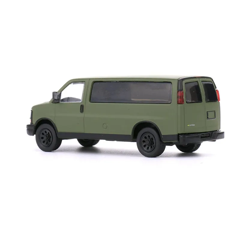596 Diecast Maßstab 1:64 Express Van Legierung Simulation Auto Modell Statische Sammlung Dekoriert Urlaub Geschenke Spielzeug Souvenir Geschenk