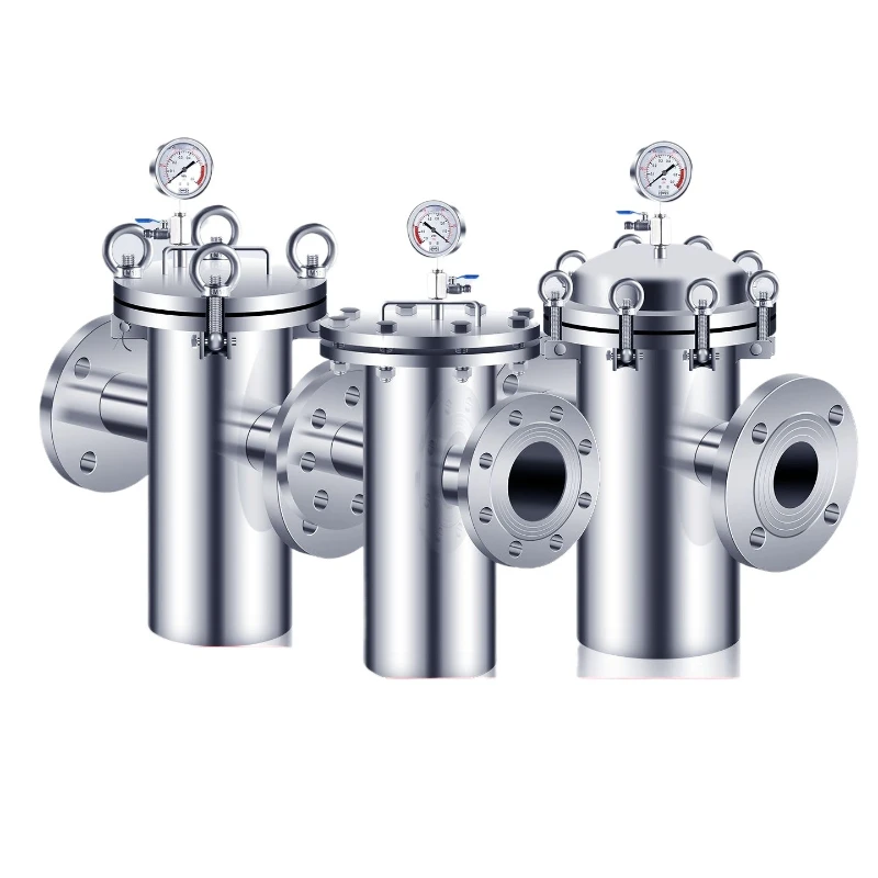 

Basket Filter Stainless Steel Flanged Pipe Filter Coarse Effect Lanshi Quick Open Straight Through Basket Hair Collector