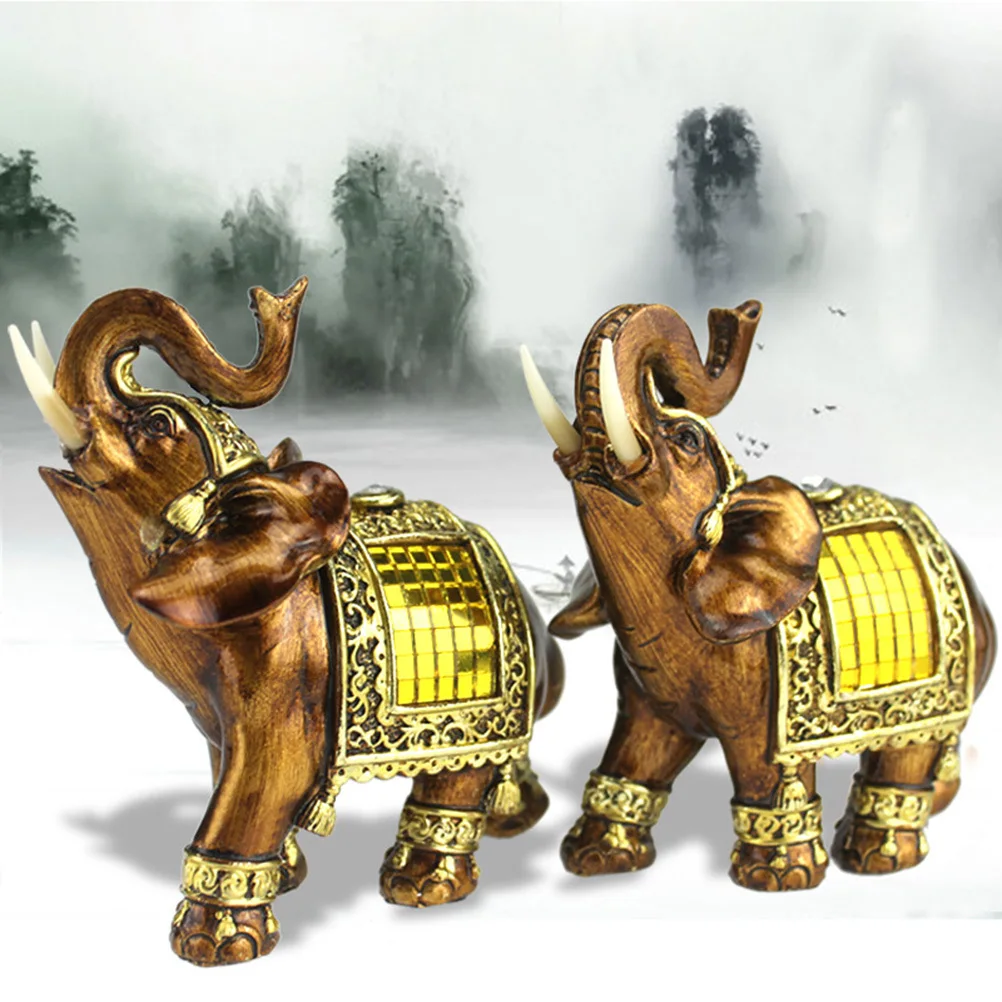 

Artistic Resin Elephant Decor Excellent Craftsmanship Aesthetic Gift Home Office Bedroom Decoration Home Decor