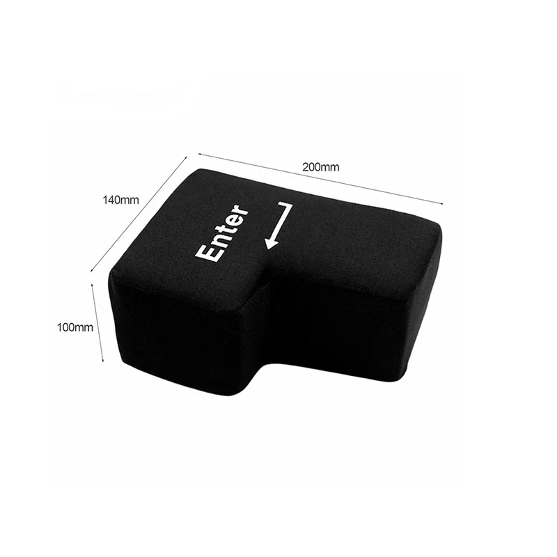 Lucu USB Memasukkan Kunci Besar Memasukkan Tombol Supersized Kantor Desktop Bantal Nap USB Gadget Anti Stres Relief