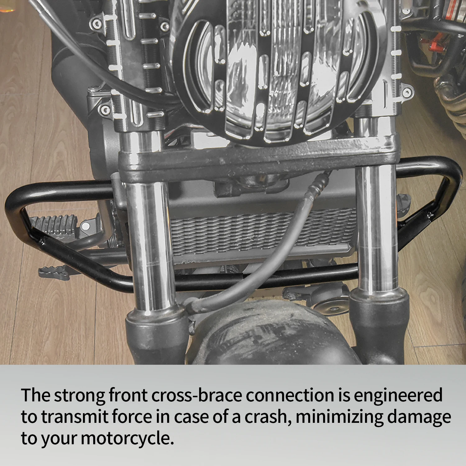 WOLFLINE Motore Guard Crash Bar Per Honda CMX500 Rebel 2017-2024 Autostrada Paraurti Moto Telaio di Protezione Paraurti Accessori