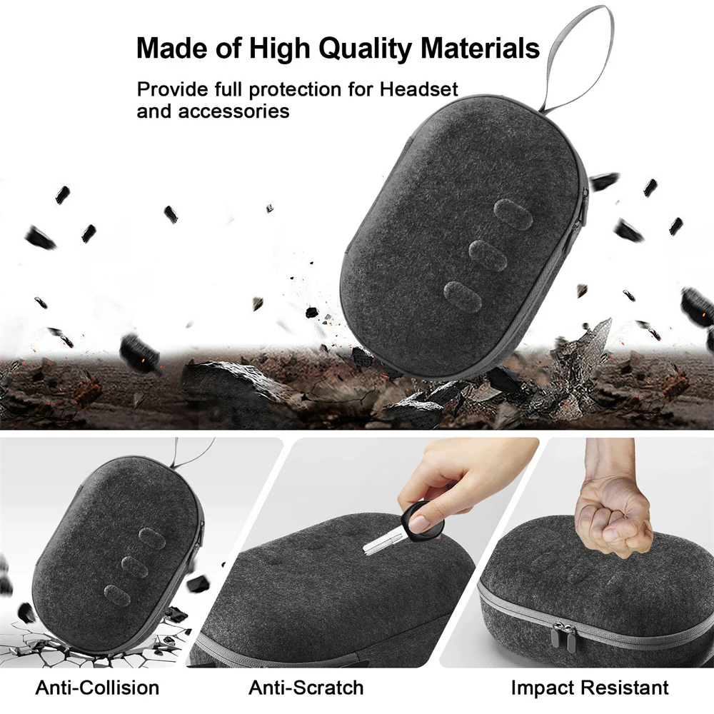 Storage Bag For Meta/ 2 Travel Carrying Case Headset Controller Hard Portable Protective Quest2 Accessories