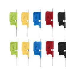 10Pcs SDK08 Test Clip SMD IC Test Hook Clips for Electrical Testing Ultra Small Clip Test Chip