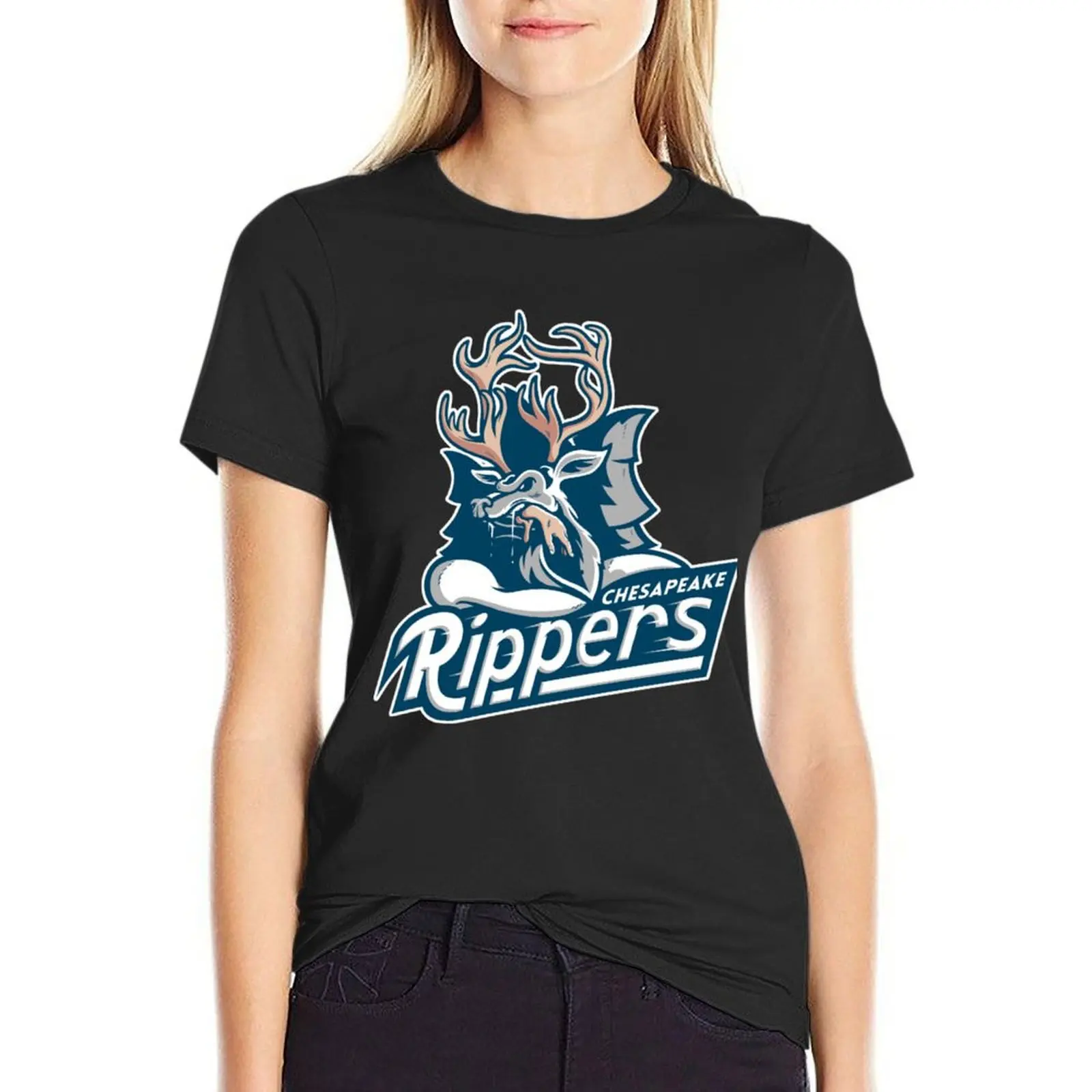 

Chesapeake Rippers T-Shirt quick-drying funny funnys Woman clothing