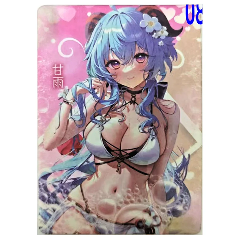 Anime Goddess Story Rare Fragrance Collectible Card Elysia Taiho Ganyu Tsukatsuki Rio Rikuhachima Aru Toy for boy Birthday Gifts