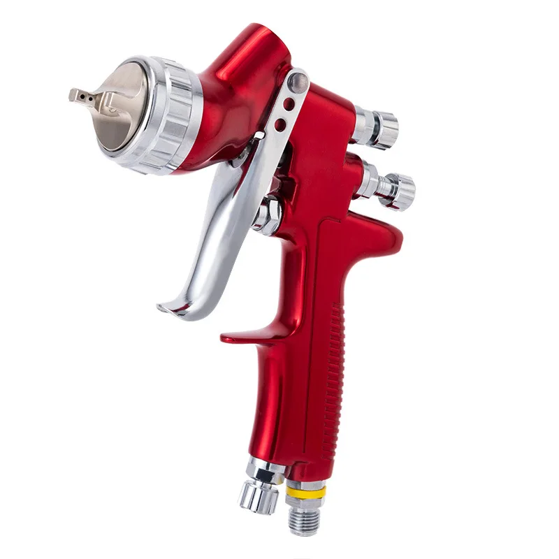 SUTU Spray Gun GFG 1000BG Painting Guns 1.3/1.8MM Nozzle Oil/Water Based Paint High Atomization Air Spray Gun Airbrush