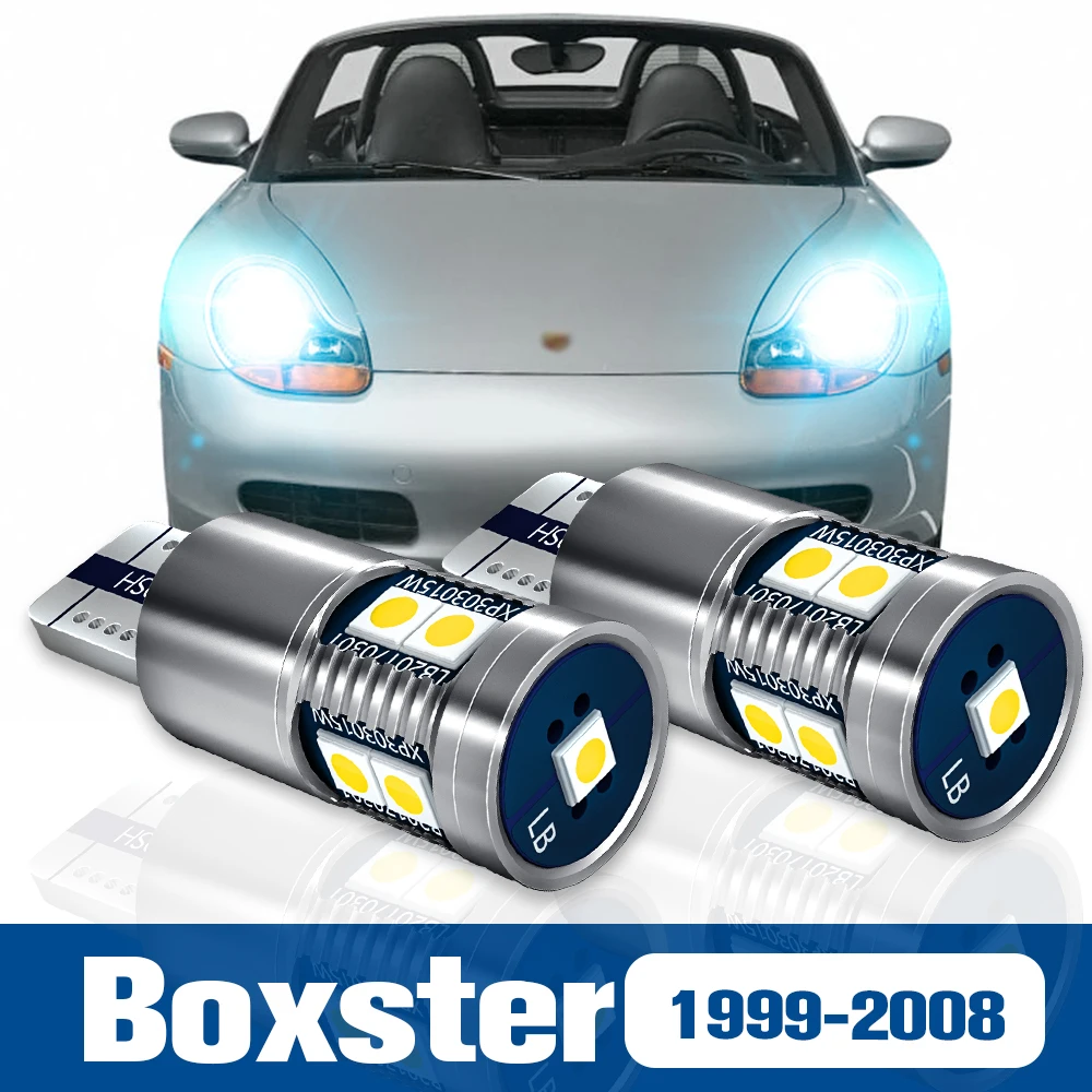 

2x LED Clearance Light Bulb Parking Lamp Accessories Canbus For Porsche Boxster 986 987 1997-2008 2001 2002 2003 2004 2005 2006