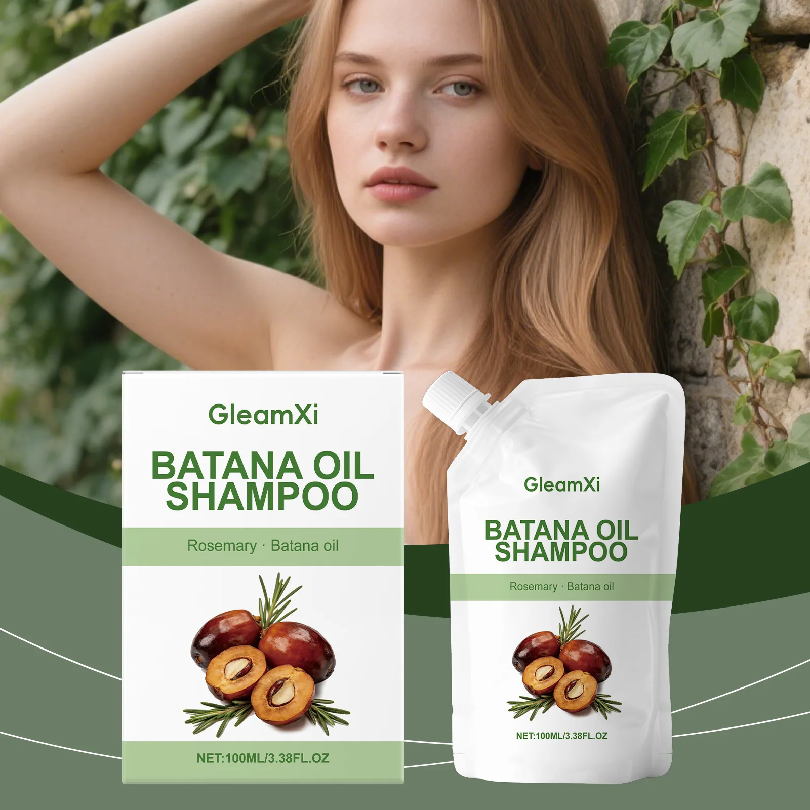 

Шампунь Batana Rosemary - очищает кожу головы, разглаживает волосы, питает, придает блеск и увлажняет.