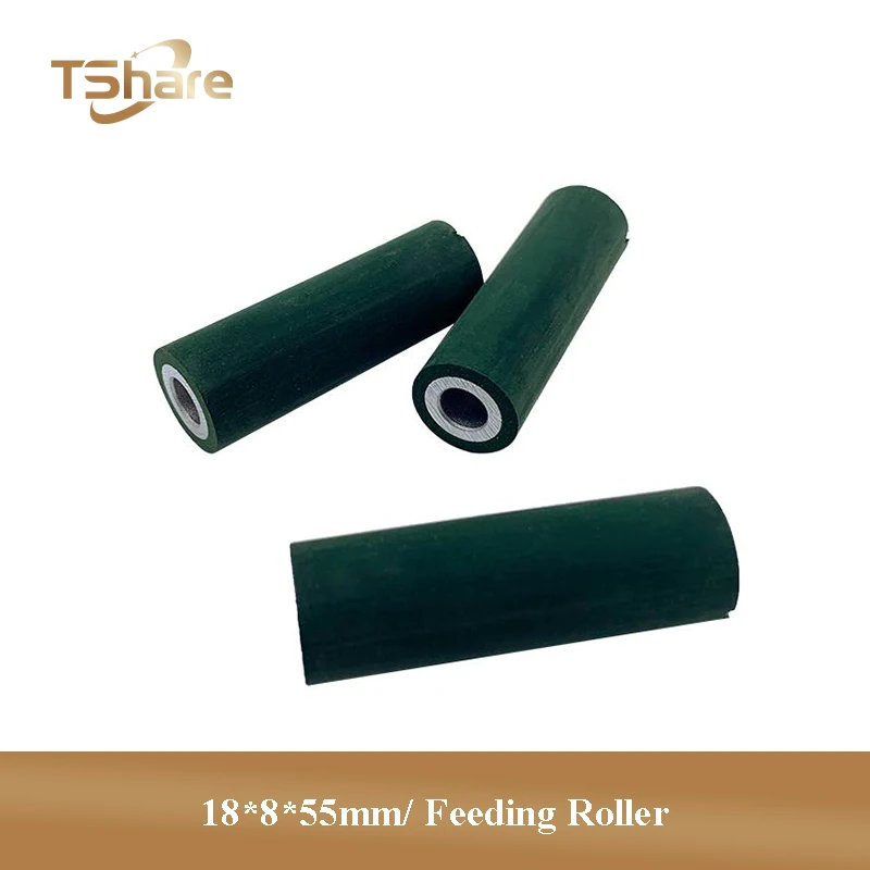 1 قطعة 18*8*55 مللي متر النجارة قطع غيار الآلات تغذية الأسطوانة لآلة حافة النطاقات