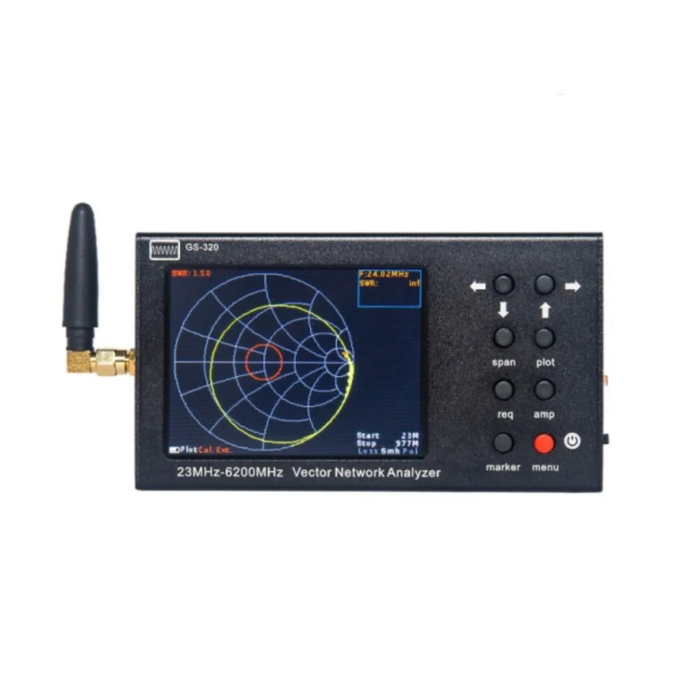 

6G Vector Network Analyzer VNA SWR Ble 5.8G GPS WIFI 2.4G Beidou Antenna Analyzer