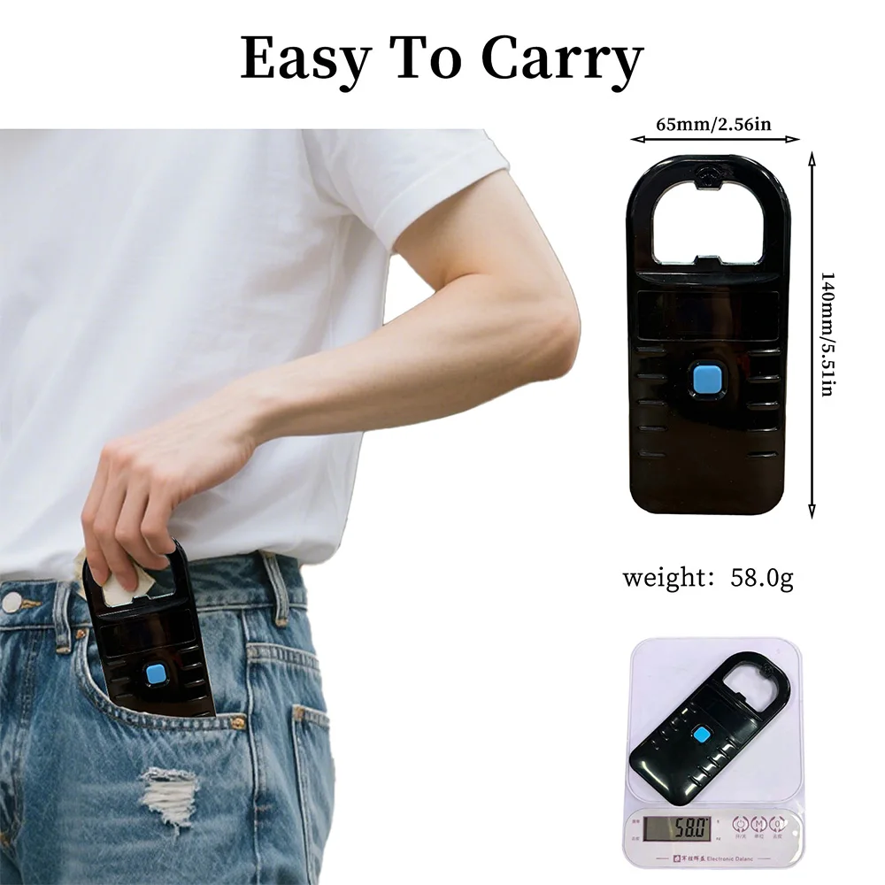 قارئ الرقائق الدقيقة للحيوانات الأليفة 134.2 كيلو هرتز شارة الماسح الضوئي تتفاعل الحيوان الأذن علامة الكلب تتفاعل 125 كيلو هرتز قارئ EMID FDX-B بروتوكول الماسح الضوئي #5