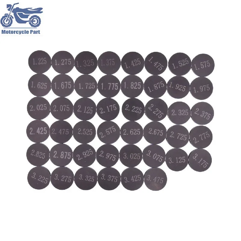 Válvula ajustável Shim Gasket Pad, 9,48mm, Kawasaki GPZ1100, KFX400, KFX450R, KLX400R, KLX450R, KX450F, VN800, VN900, Vulcan 800, 900