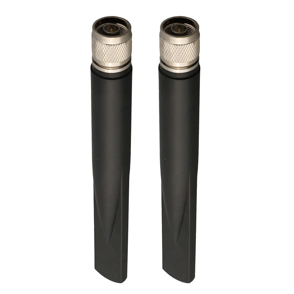 2PCS N Male Full Frequency Outdoor Rubber Rod Antenna 2 7 Inchs 4-5dbi For Omni Outdoor 4G 700-2700MHZ Antenna For LoRa Helium