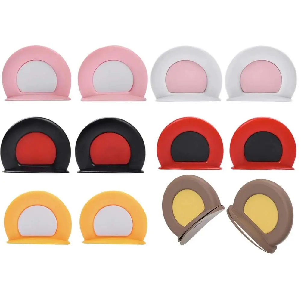 Kids Bear Ear Motocross Cartoon Helmet Accessories Bear Ears Helmet Sticker Motorcycle Helmet Helmet Decoration