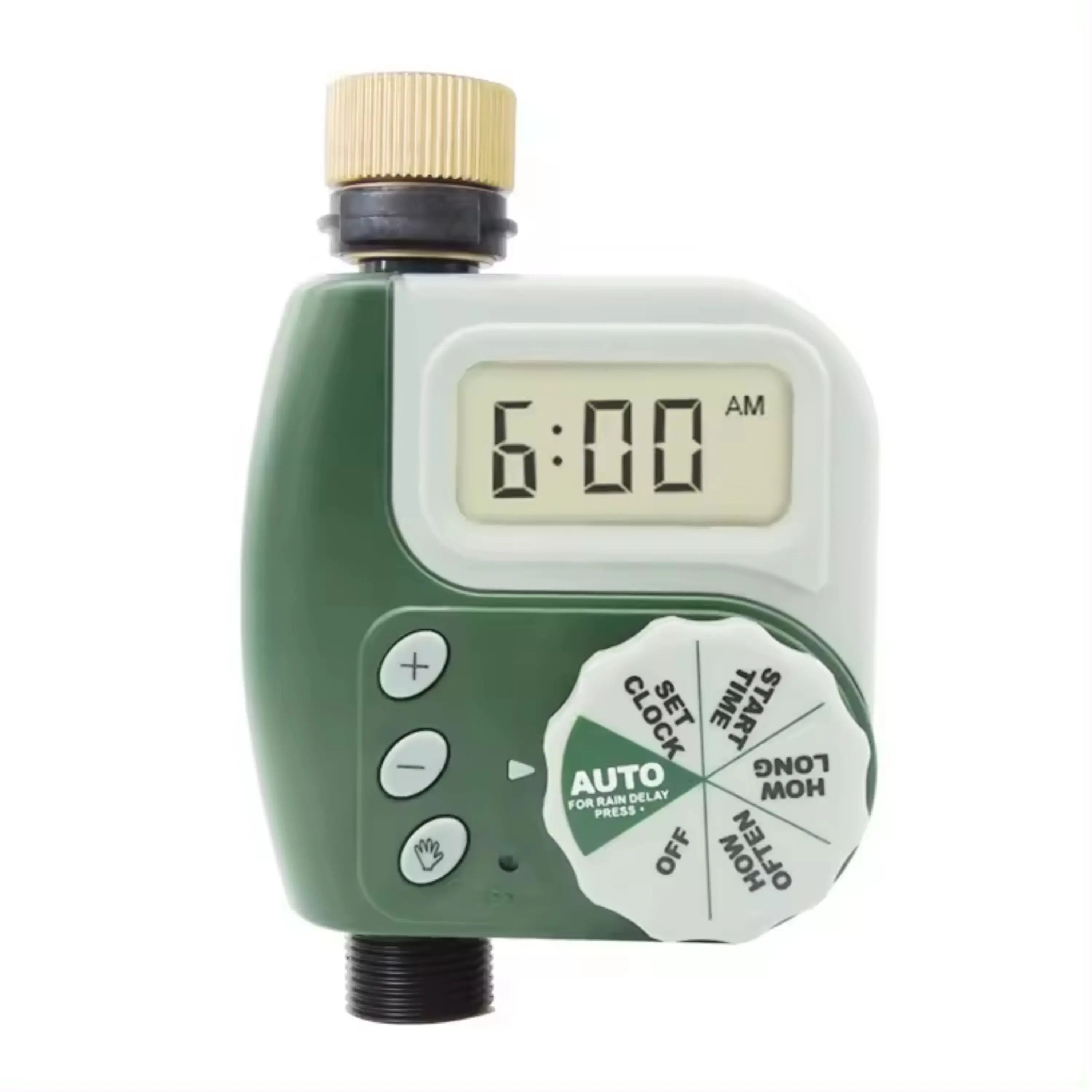 Outdoor Garden Irrigation Controller Timer Metal Head Automatic Watering Device Irrigation Timer