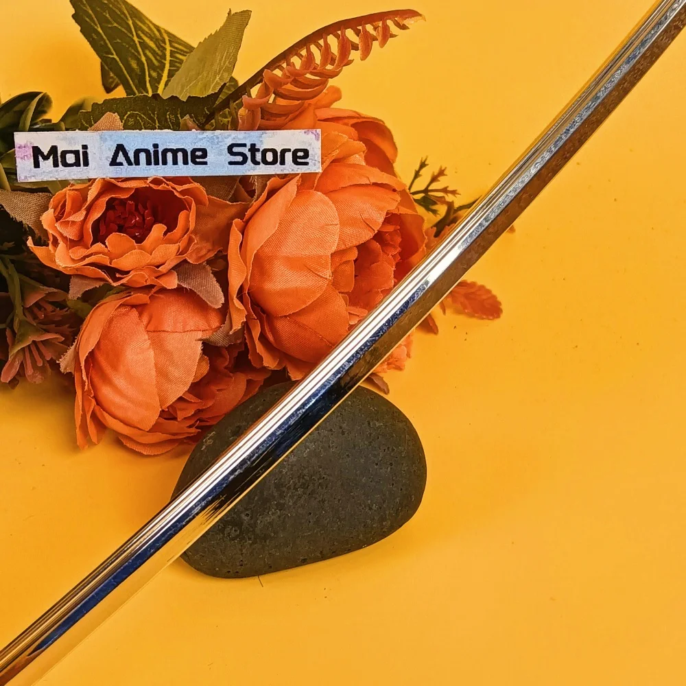10inch Shinji Hirako Katana Anime Bleach Metal Ninja Knife Blade Sword Original Sabre Real Size Japanese Katana Unsharp Toy Gift