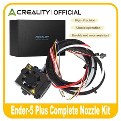 Creality Ender 5 Plus Full Hotend Kit 1.75mm Extruder 0.4mm Nozzle Diameter Aluminum Heat Block for Ender-5 Plus 3D Printer Part