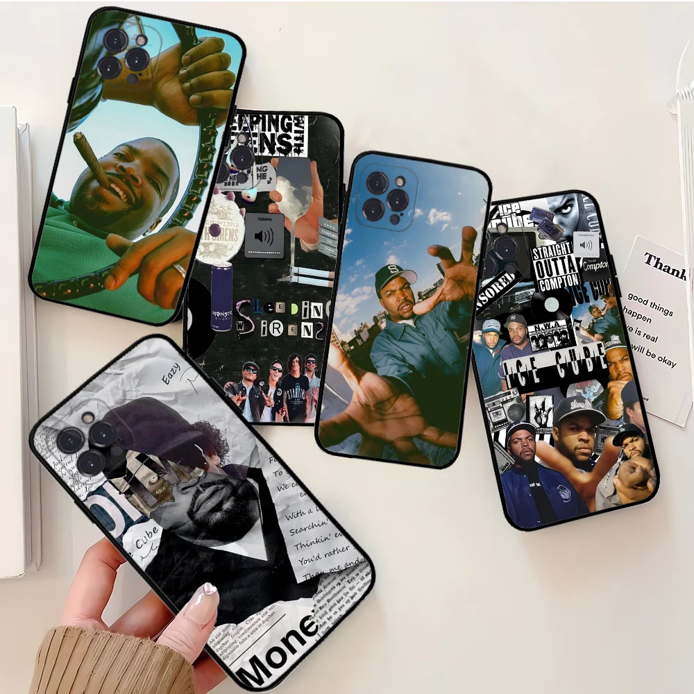 Ice C-Cube Old School Phone Case Silicone Soft for iphone 16 15 14 13 12 11 Pro Mini XS MAX Plus X Cover