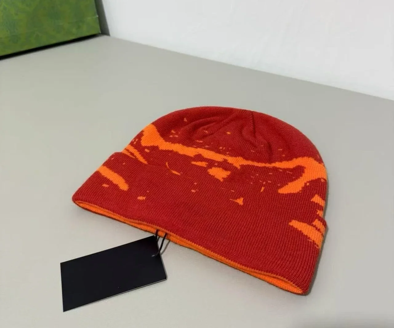 مصمم الطيور العلامة التجارية الخريف والشتاء جديد الجاكار رسالة محبوك قبعة موضة الاتجاه تنوعا عادية الدافئة سميكة قبعة صوف