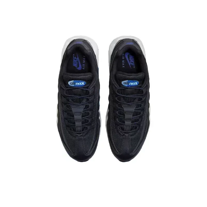 나이키 에어 맥스 95 다크 흑요석 레이서 블루 메쉬 에어 쿠션 경량 남성 여성 스포츠 운동화 운동화 FZ4626-400