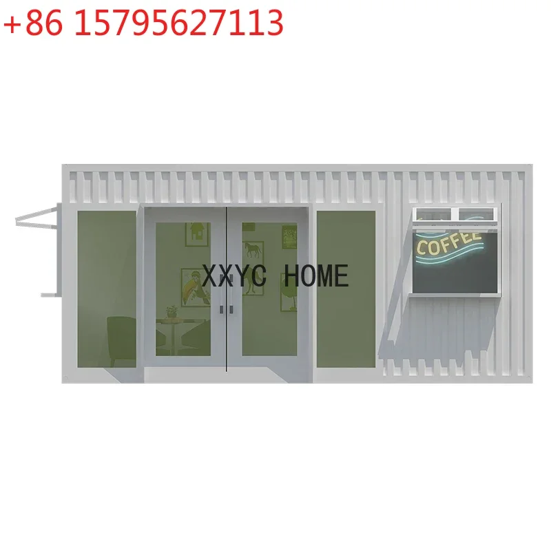Container mobile housing scenic spot commercial street shops creative customized kiosks residential villas office