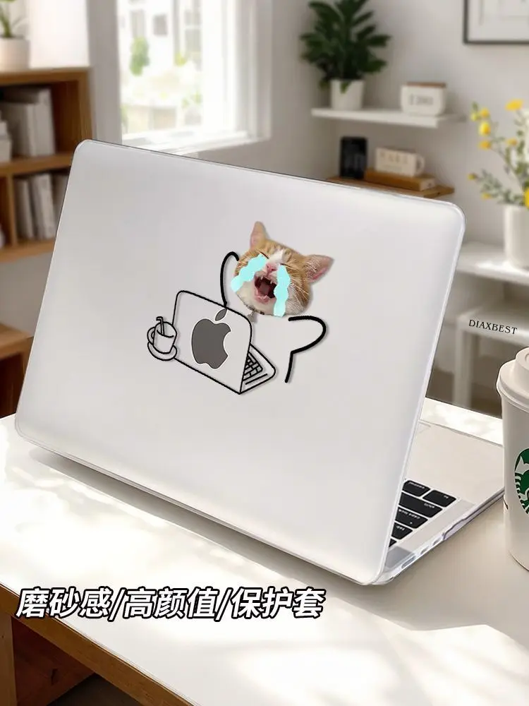 Working Puppies Cats Case for Macbook Air 13.6 M5 M1 Pro 14 M4 Air 15.3 13 M3 15 M2 Mac Cover A3113A2681 A2442 A2941 Anti-Scratc
