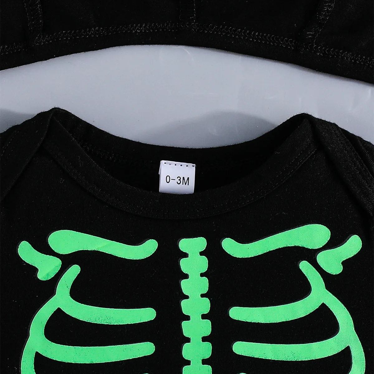 Neuer Halloween-Fledermaus-Overall für Babys, Kinder-Langarm-Strampler mit Kapuze, dehnbar und bequem, für Neugeborene, Kinder, Cosplay, Jungen und Mädchen – Detail 12
