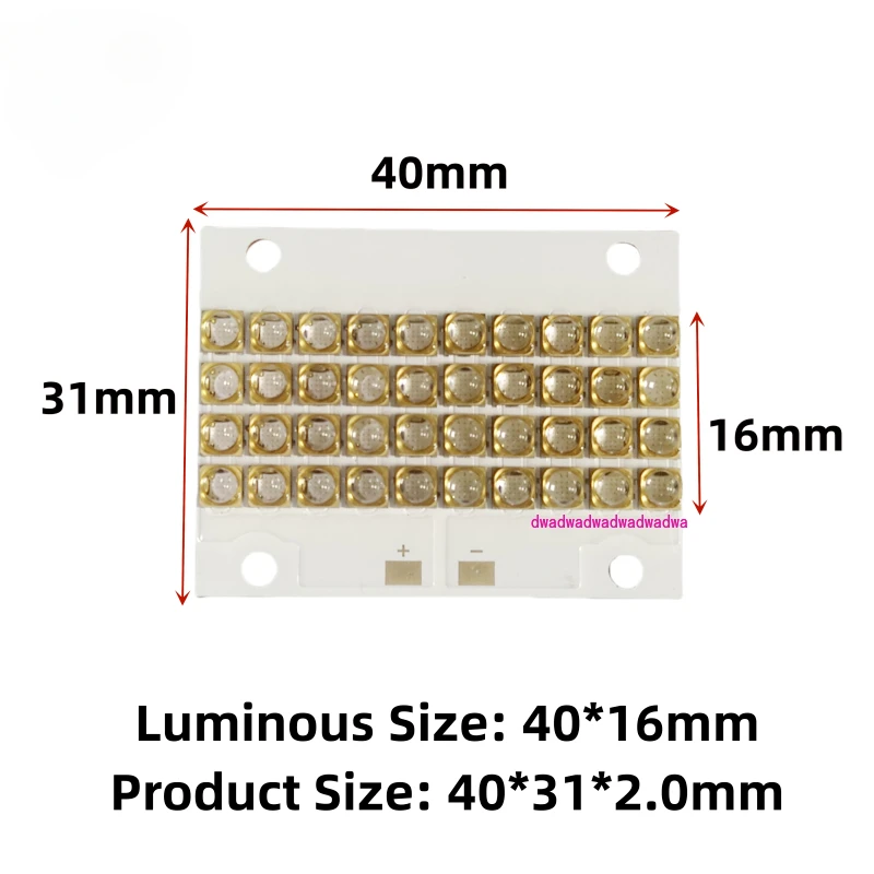 120W uv curing lamp led 365nm 385nm  lamp 395nm 405nm Led module  led light for printer