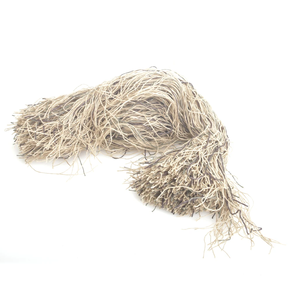 Ghillie Suit Thread, Bionic Camouflage Grass String, DIY Camo Material for Hunting Concealment