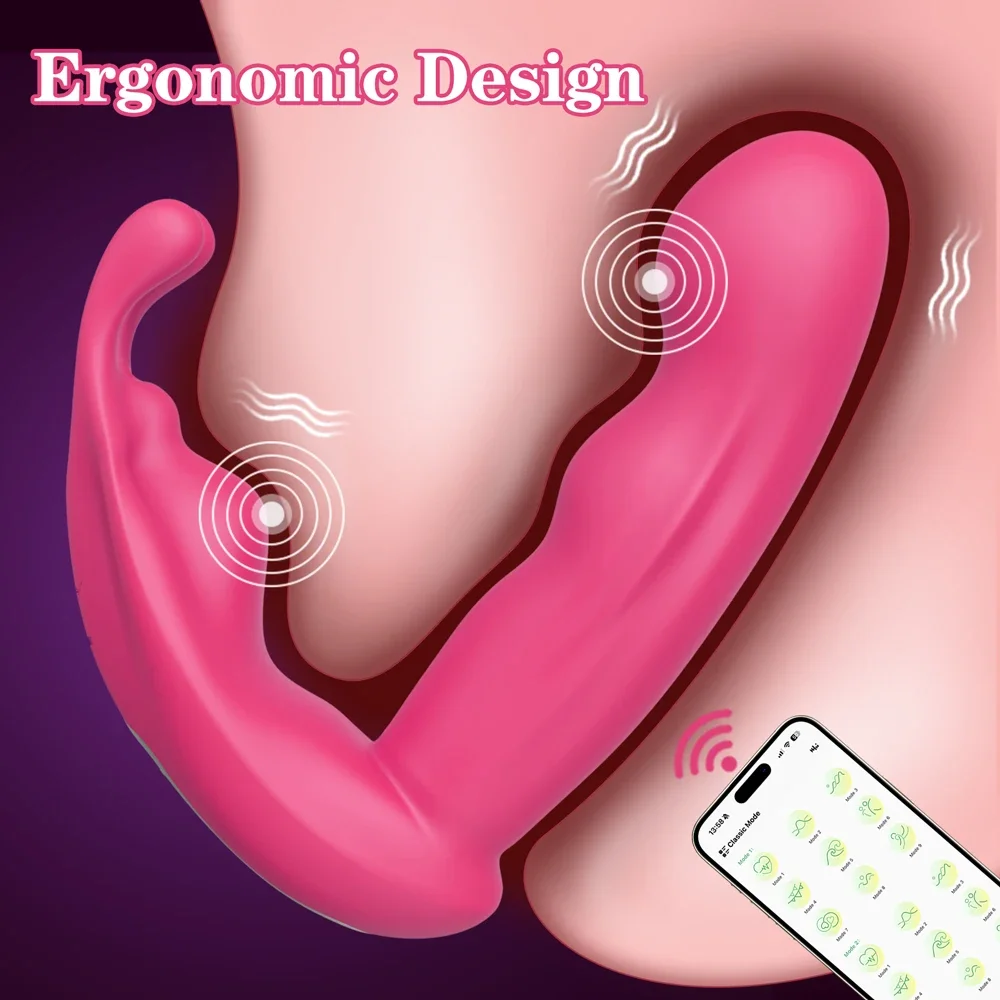 App Wearable Remote Vibrator Dildos G Spot Vibrators Adult Sex Toys for Women Remote Vibrators Clit Anal Clitoral Stimulator 18+ - Image 5