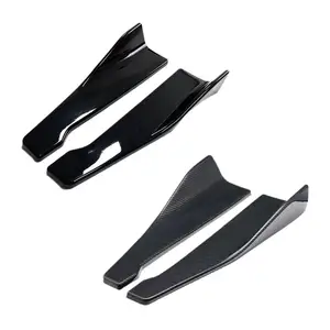 Universeller hinterder Auto Bumbox Tira Lippenspoiler Diffusor Risiko Schutz 48 cm Audi Honda Länge 8 Hauptverkaufsauto Stoßfänger - №3
