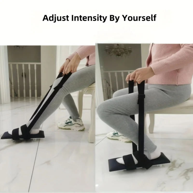 Customizable Knee Joint Training Lower Limb Training Leg Fracture Stretching Pulling Skateboard Adjustable